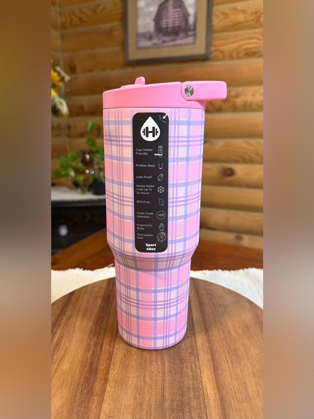 DAYDREAM HydroJug 40oz Sport Water Bottle • LEAKPROOF
